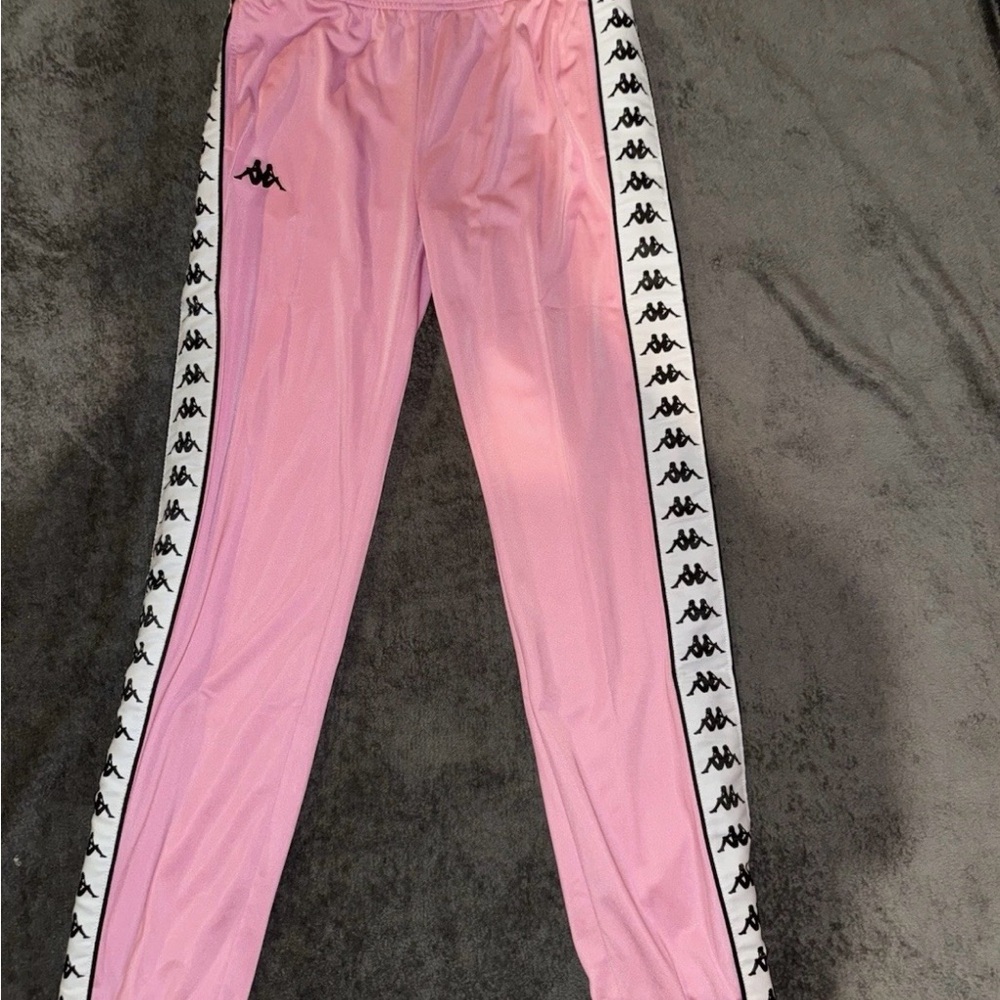 Kappa Pink 222 Banda Rastoria Track Pants sz Small NWT